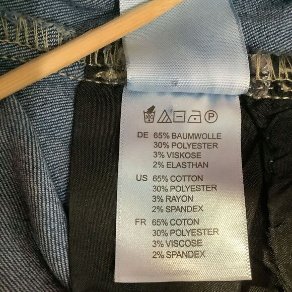 K & K Kendall & Kylie jeans 7/8 Flare lightweight stretch blue - Picture 9 of 11